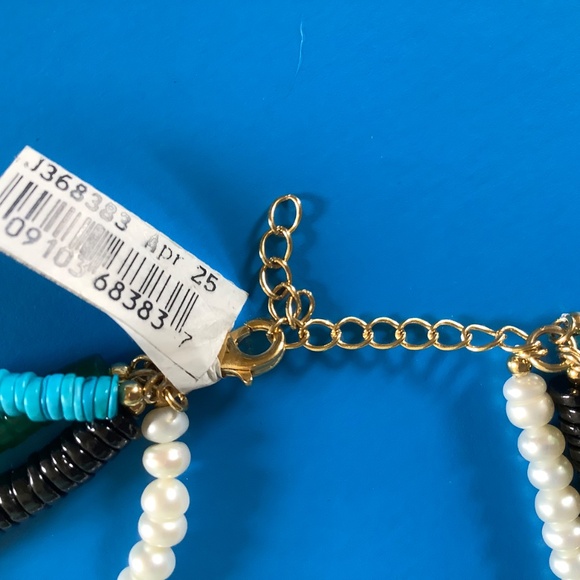 Affinity Gems Multi-Layer Beaded Necklace, Gold-tone Over Sterling Silver - Picture 15 of 16